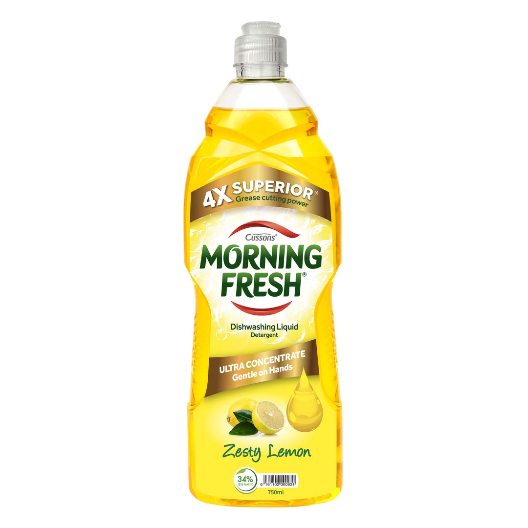 MORNING FRESH DISHWASHING LIQUID LEMON 750ML
